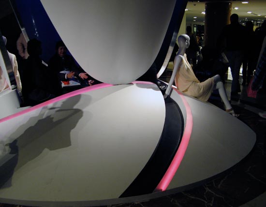 UNStudio installation for zara milan 2010