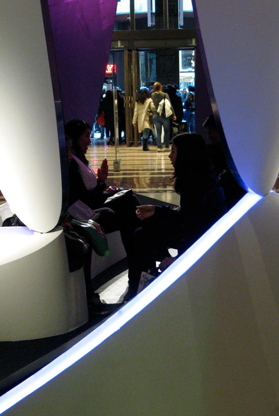 UNStudio installation for zara milan 2010