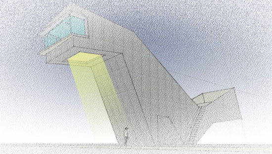 mixed use building, vienna by natalia pantelidou