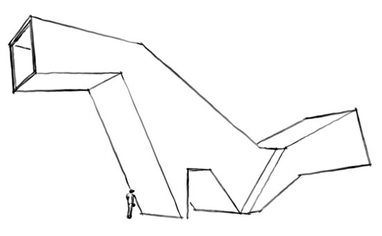 mixed use building, vienna by natalia pantelidou