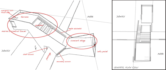 mixed use building, vienna by natalia pantelidou