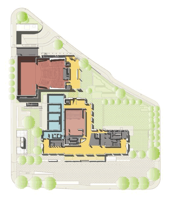 SPF architects: wallis annenberg center for the performing arts