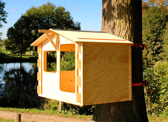 build it yourself treehouse by rogier martens and sam van veluw
