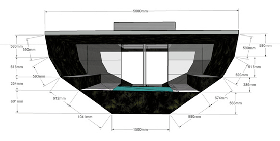 rintala eggertsson architects: onsen bath boat