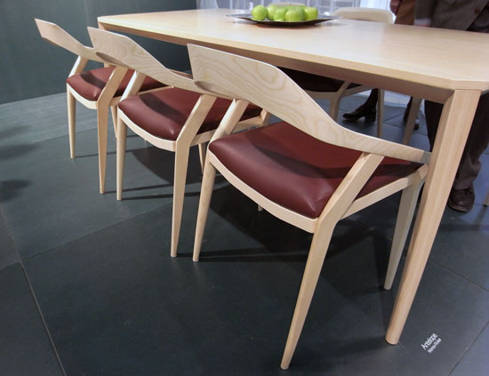 monica f&ouml;rster shapes antelope chair for swedese