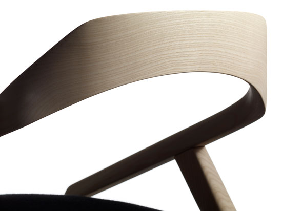monica f&ouml;rster shapes antelope chair for swedese