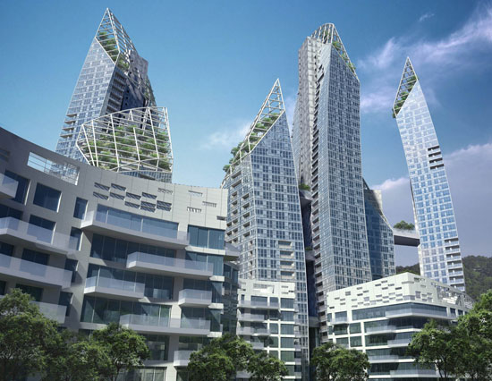 Reflections at Keppel Bay - Libeskind