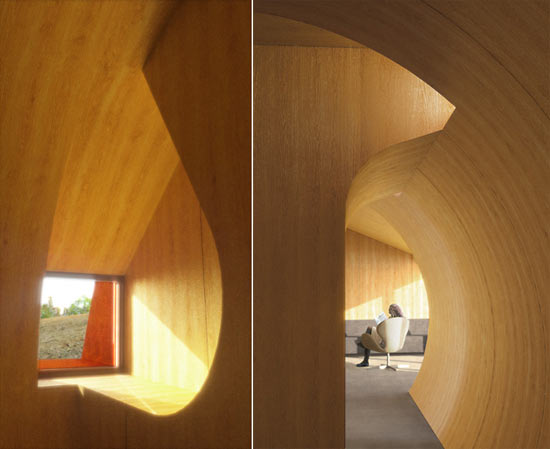 patkau architects: fallingwater cottages