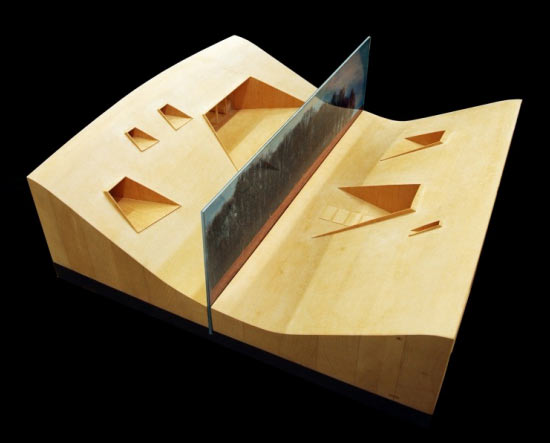 patkau architects: fallingwater cottages