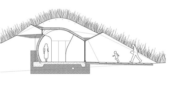 patkau architects: fallingwater cottages