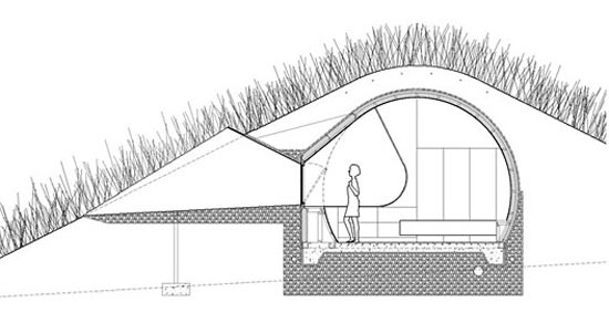 patkau architects: fallingwater cottages