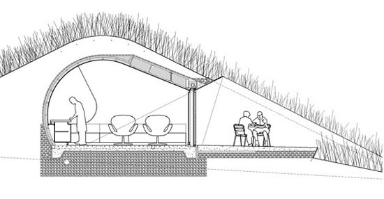 patkau architects: fallingwater cottages