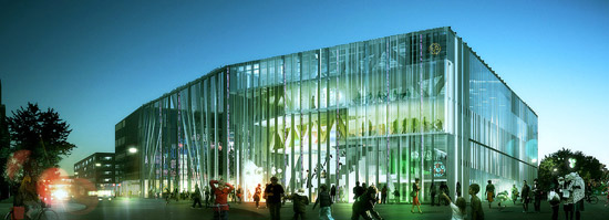 MVRDV and ADEPT: house of culture and movement, denmark