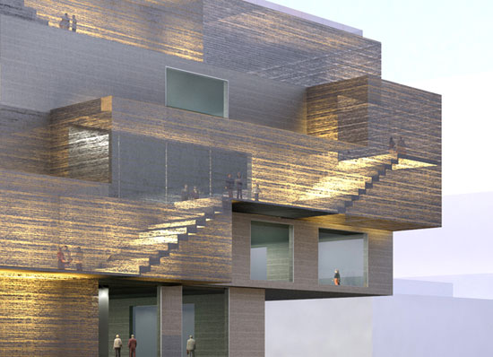 mikou design studio: house of arts and culture, beirut