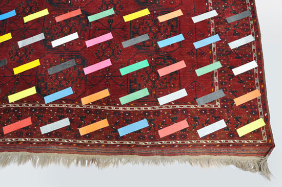 bertjan pot: 'duct tape' carpets