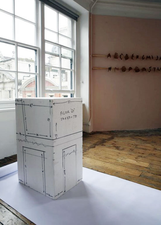 prototypes and experiments III: at the aram gallery