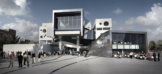 coop himmelb(l)au: the house of music revised plans unveiled