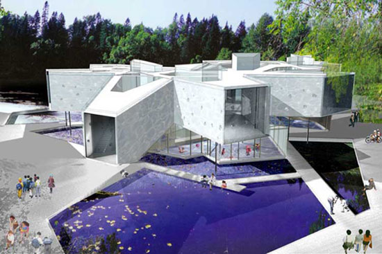 DnA: 3 public activity centers in changbaishan