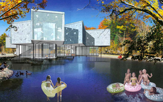 DnA: 3 public activity centers in changbaishan