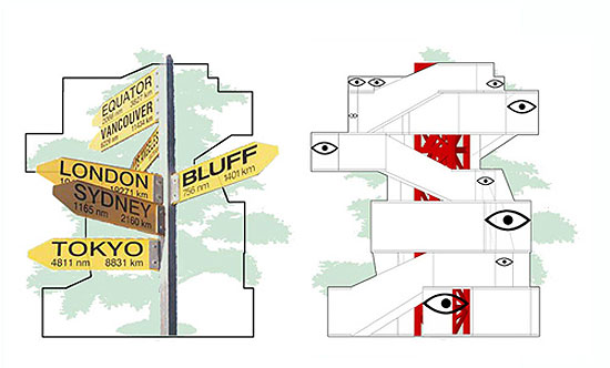 DnA: 3 public activity centers in changbaishan