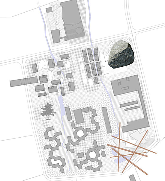 DnA: 3 public activity centers in changbaishan