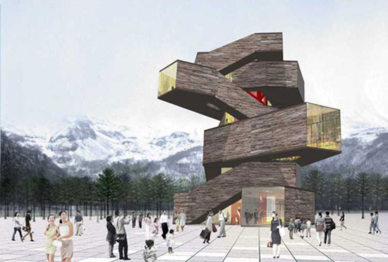 DnA: 3 public activity centers in changbaishan