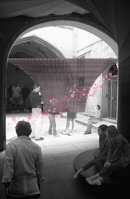 festival of lively architecture in montpellier