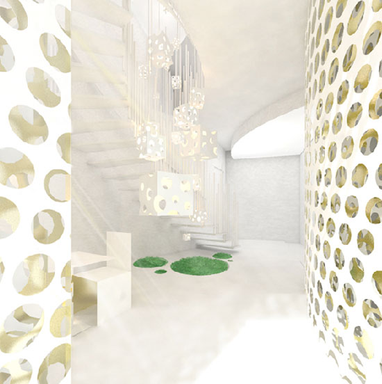 kotaro horiuchi architecture: salon du fromage
