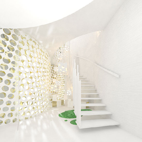 kotaro horiuchi architecture: salon du fromage