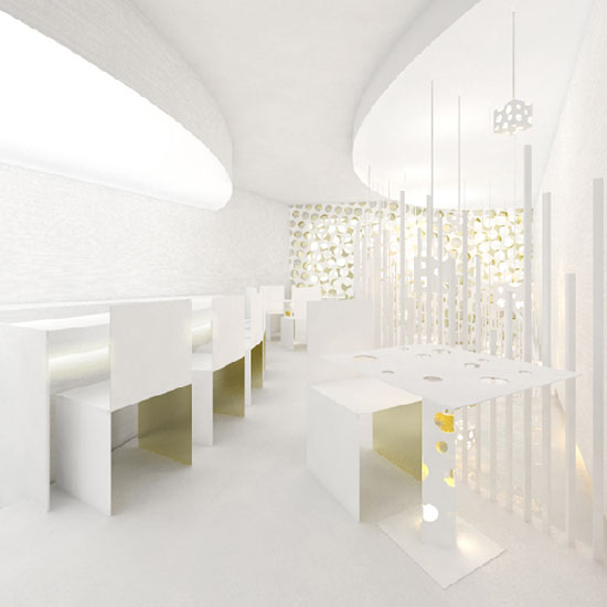 kotaro horiuchi architecture: salon du fromage