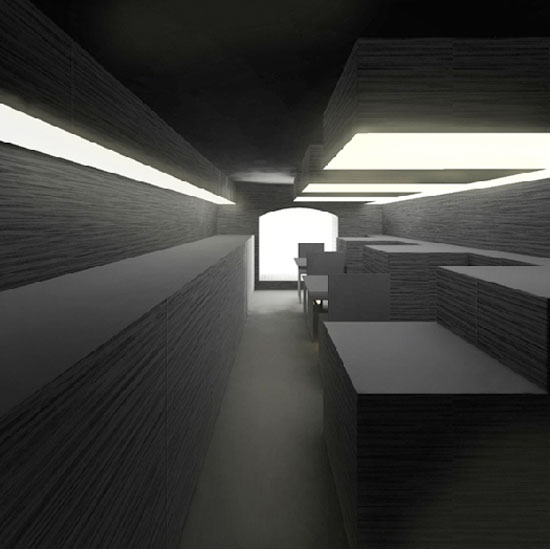 kotaro horiuchi architecture: salon du fromage