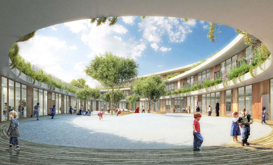mikou design studio: bobigny school complex, france