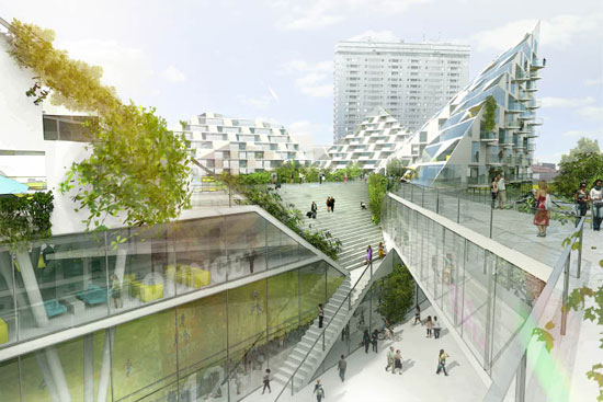 BIG wins competition for the world village of women sports, malmo