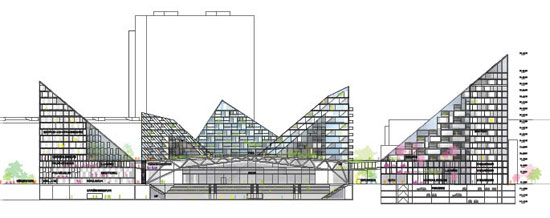 BIG wins competition for the world village of women sports, malmo