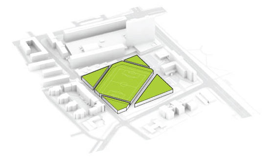 BIG wins competition for the world village of women sports, malmo