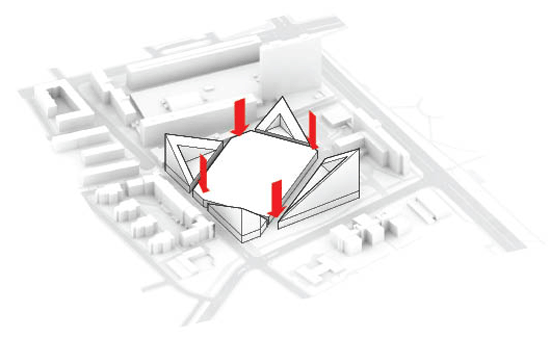 BIG wins competition for the world village of women sports, malmo