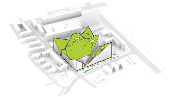 BIG wins competition for the world village of women sports, malmo