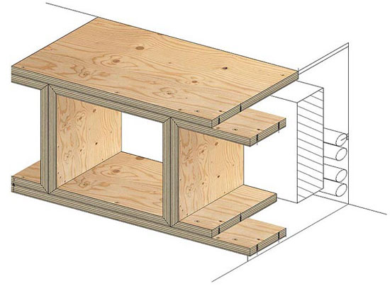 nicolas dorval   bory architect: two boxes