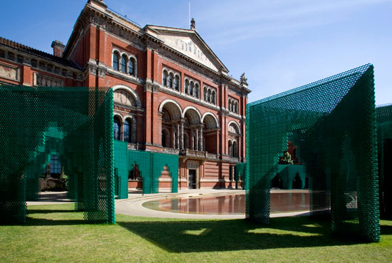 yung ho chang installation at the V&A museum