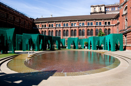 yung ho chang installation at the V&A museum