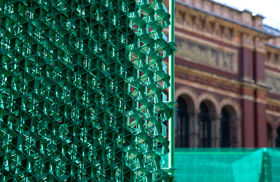 yung ho chang installation at the V&A museum
