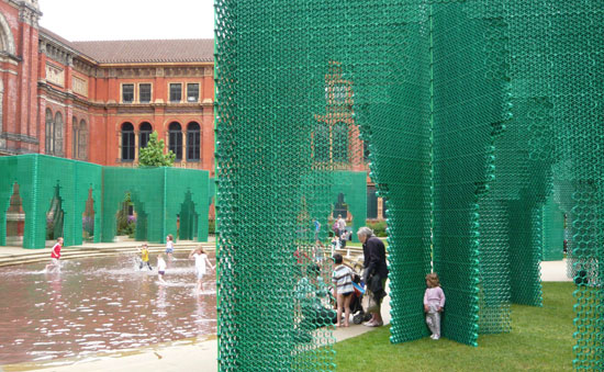 yung ho chang installation at the V&A museum