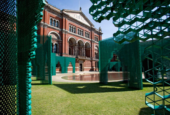 yung ho chang installation at the V&A museum