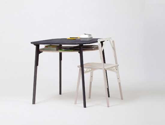 vandasye: 'our new apartment' collection   table and chair