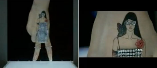 tokyo fashion week: talented 'hands' video