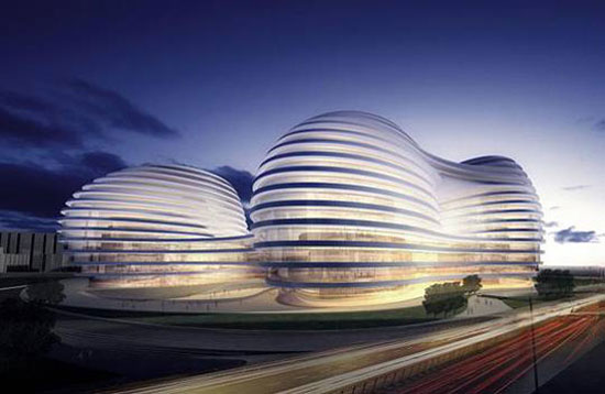 zaha hadid architects: chaoyangmen SOHO III