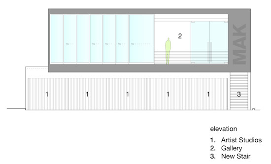 Space International Architects Mak Gallery