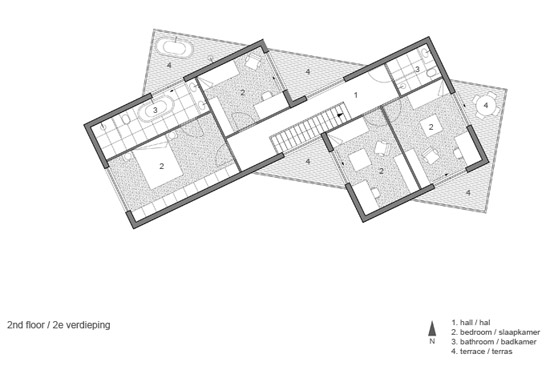 hofman dujardin engels: villa, bloemendaal, the netherlands