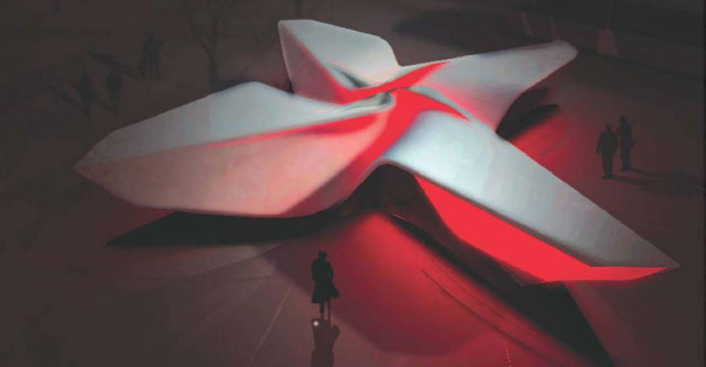 'new amsterdam plein & pavillion' in new york city by ben van berkel of UNStudio design