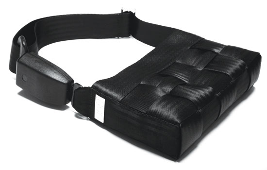 959 launches collection of recycled seatbelts bags